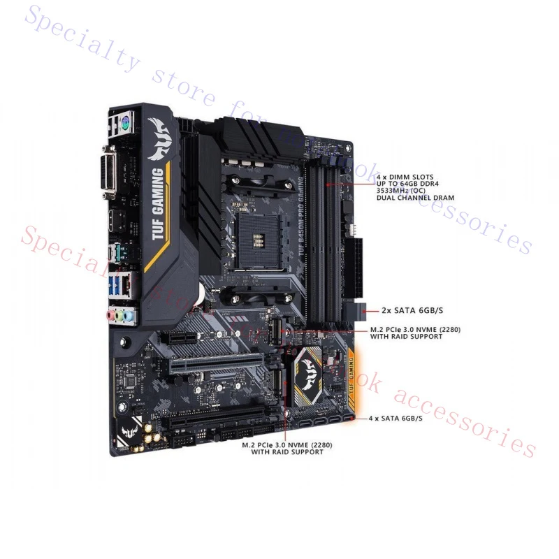 A+ FOR ASUS TUF B450M-PRO GAMING AMD Ryzen 3 AM4 DDR4 Micro-ATX Motherboard
A+ FOR ASUS TUF B450M-PRO GAMING AMD Ryzen 3 AM4 DDR4 Micro-ATX Motherboard
