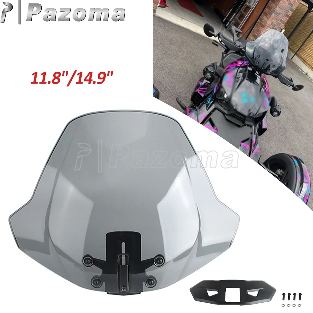 Wind Deflector Shield For Can-Am Ryker 600 ACE Rally Sport Rally Edition 900 ACE ATV Windshield 11.8"/14.9" Windscreen 2019-2023
Wind Deflector Shield For Can-Am Ryker 600 ACE Rally Sport Rally Edition 900 ACE ATV Windshield 11.8"/14.9" Windscreen 2019-2023