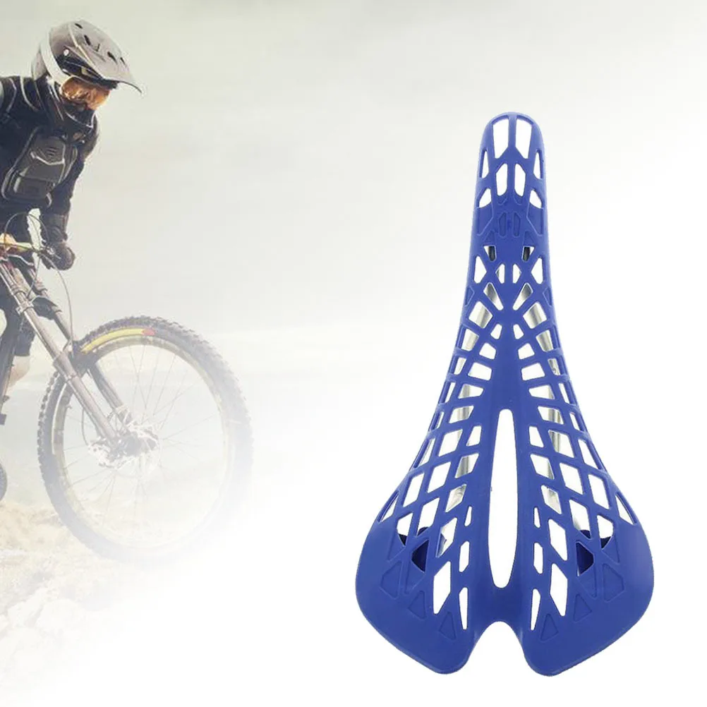 Creative Hollow Spider Web Bike Saddle Blue Ergonomic Comfortable Road Mountain Bike Seat Cycling Use Spider Web Seat
Creative Hollow Spider Web Bike Saddle Blue Ergonomic Comfortable Road Mountain Bike Seat Cycling Use Spider Web Seat