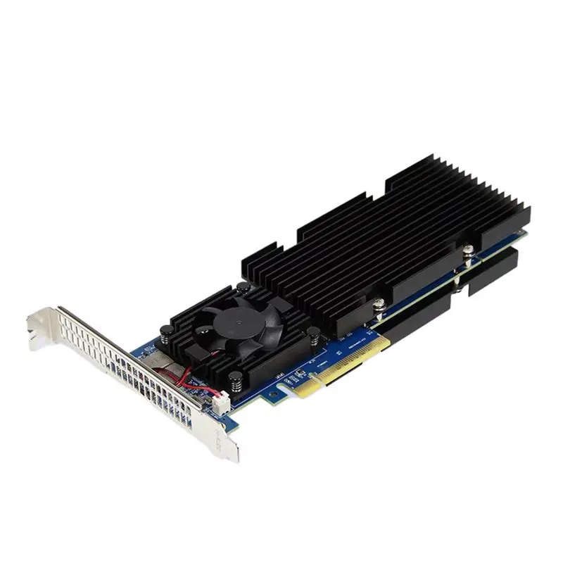 Карта расширения для твердотельных накопителей M.2 PCI-E 4.0 NVMe PLX88024, 4-битовая, PCIe 4.0 NVMe, с разъемом X8, свободное подключение
Карта расширения для твердотельных накопителей M.2 PCI-E 4.0 NVMe PLX88024, 4-битовая, PCIe 4.0 NVMe, с разъемом X8, свободное подключение