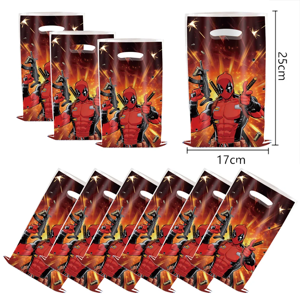 Deadpool And Wolverine Bag Party Favors Hero Birthday Decoration Plastic Biscuit Candy Bags Baby Shower Supplies Gifts Toys
Deadpool And Wolverine Bag Party Favors Hero Birthday Decoration Plastic Biscuit Candy Bags Baby Shower Supplies Gifts Toys