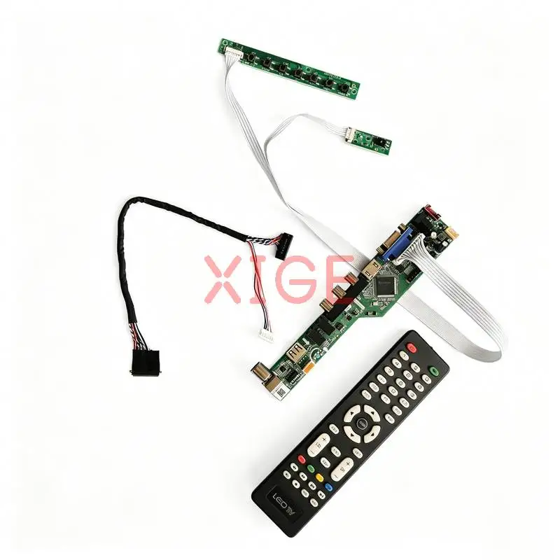 Controller Board Fit LP140WHU LP140WH4 LP140WH2 LP140WH1 LVDS-40 Pin USB+AV+VGA+HDMI Laptop Display Screen 1366*768 1366x768 Kit
Controller Board Fit LP140WHU LP140WH4 LP140WH2 LP140WH1 LVDS-40 Pin USB+AV+VGA+HDMI Laptop Display Screen 1366*768 1366x768 Kit