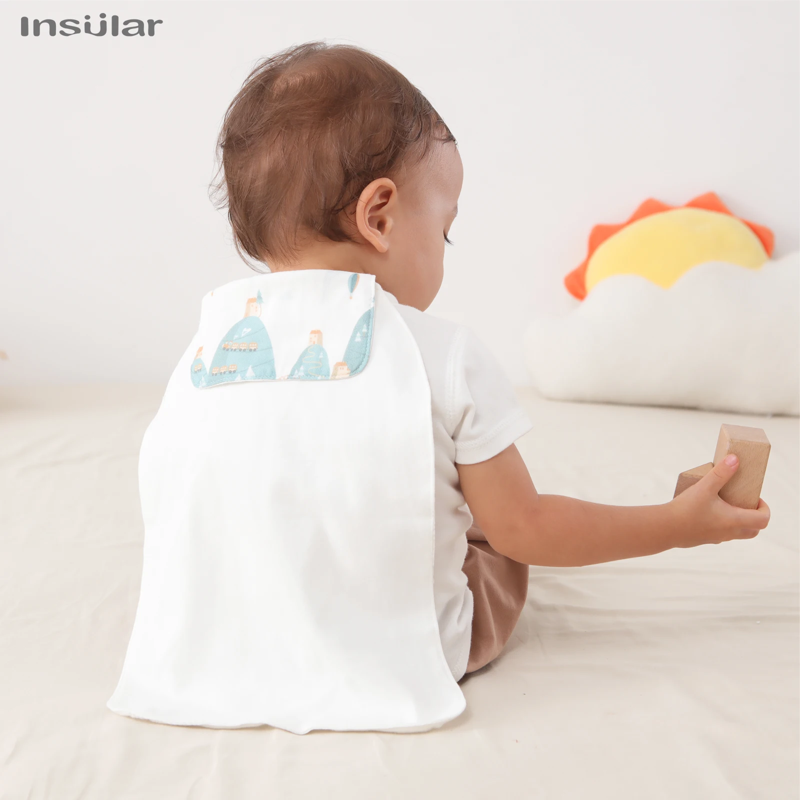 INSULAR Baby Bibs Infant Sweat-absorbent Towels Kids Cotton Gauze Kindergarten Soft Pad Back Towel All Models For Boys And Girls
INSULAR Baby Bibs Infant Sweat-absorbent Towels Kids Cotton Gauze Kindergarten Soft Pad Back Towel All Models For Boys And Girls