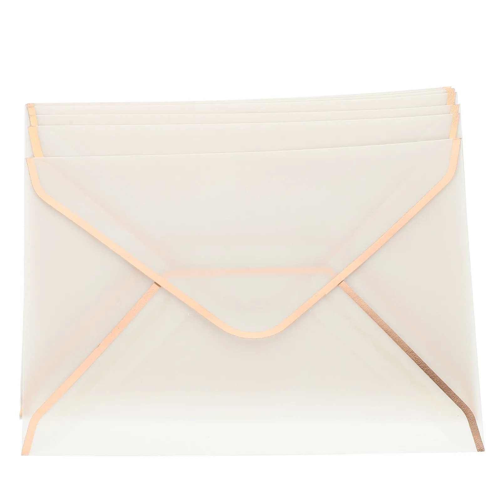 10Pcs Tracing Paper Envelopes Gold Foil Wedding Invitations Blank Transparent Greeting Cards Birthday Valentine Celebration
10Pcs Tracing Paper Envelopes Gold Foil Wedding Invitations Blank Transparent Greeting Cards Birthday Valentine Celebration