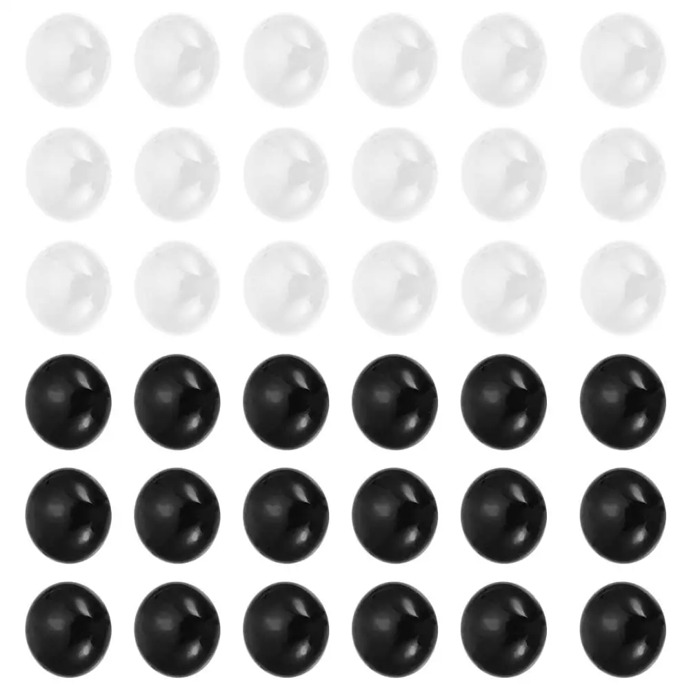 36 pcs Glass Go Stones Black White Ceramic Beads Safe Toys Game Accessories Children Thinking Skills
36 pcs Glass Go Stones Black White Ceramic Beads Safe Toys Game Accessories Children Thinking Skills