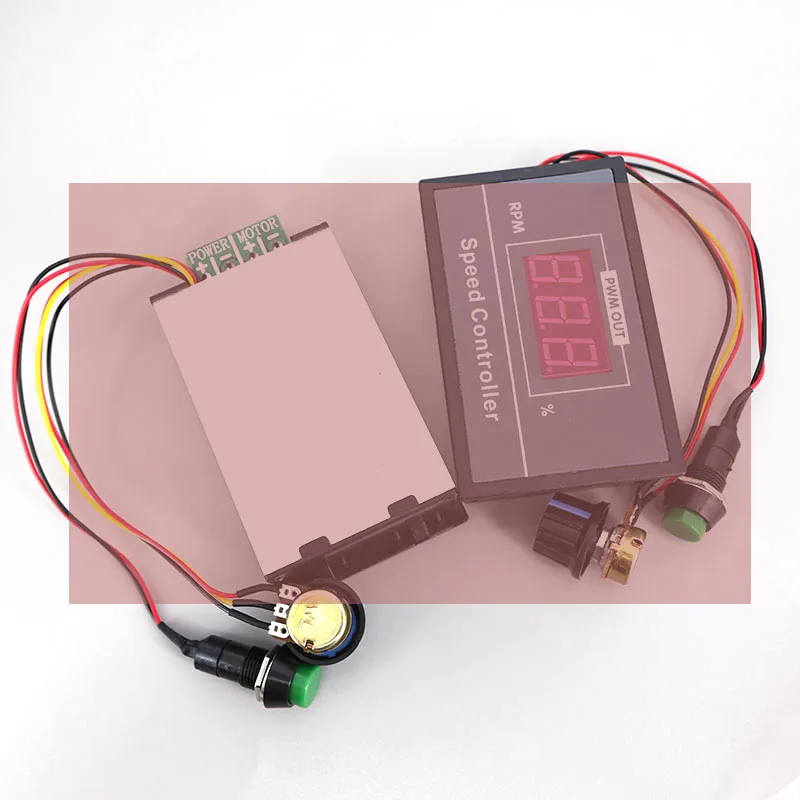 DC 6v-60V 12V 24V 36V 48V 30A PWM DC Motor Speed Controller Regulator Motor Speed Controller with Start Stop Switch M20
DC 6v-60V 12V 24V 36V 48V 30A PWM DC Motor Speed Controller Regulator Motor Speed Controller with Start Stop Switch M20