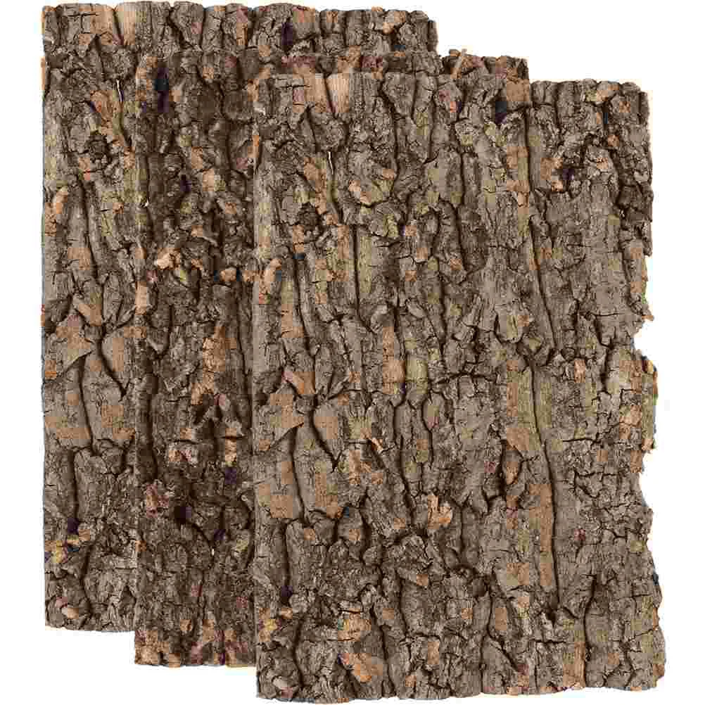 3 Pcs Decorations Gecko Reptile Bark Toy Cork Snake Tree 3000X2000X200CM Tank Supply
3 Pcs Decorations Gecko Reptile Bark Toy Cork Snake Tree 3000X2000X200CM Tank Supply