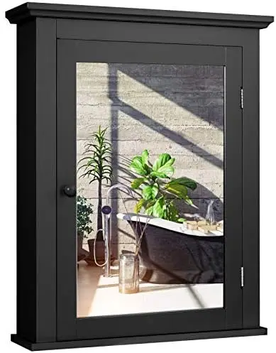 Cabinet, Wall Mounted Cabinet with Mirror Door and Adjustable , Mirrored Medicine Cabinet for Bathroom, Living Room, Cloakroom,
Cabinet, Wall Mounted Cabinet with Mirror Door and Adjustable , Mirrored Medicine Cabinet for Bathroom, Living Room, Cloakroom,