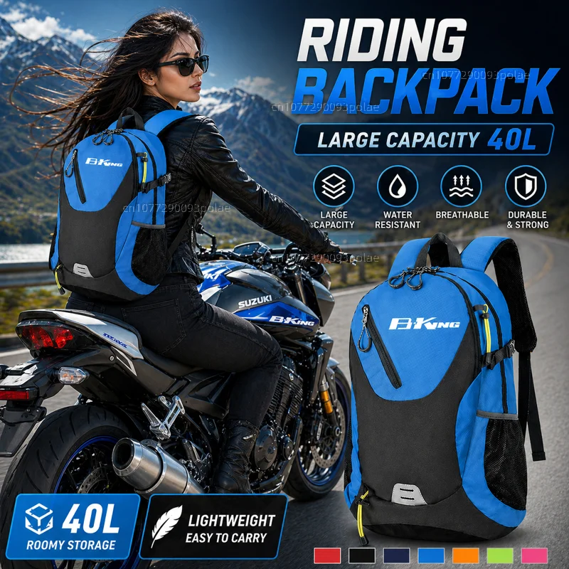 For Suzuki B-KING 1300 Bking 1340 Bking1300 Large Capacity Waterproof ORacing travel Men waterproof Backpack Bag Motorcycle Gift
For Suzuki B-KING 1300 Bking 1340 Bking1300 Large Capacity Waterproof ORacing travel Men waterproof Backpack Bag Motorcycle Gift