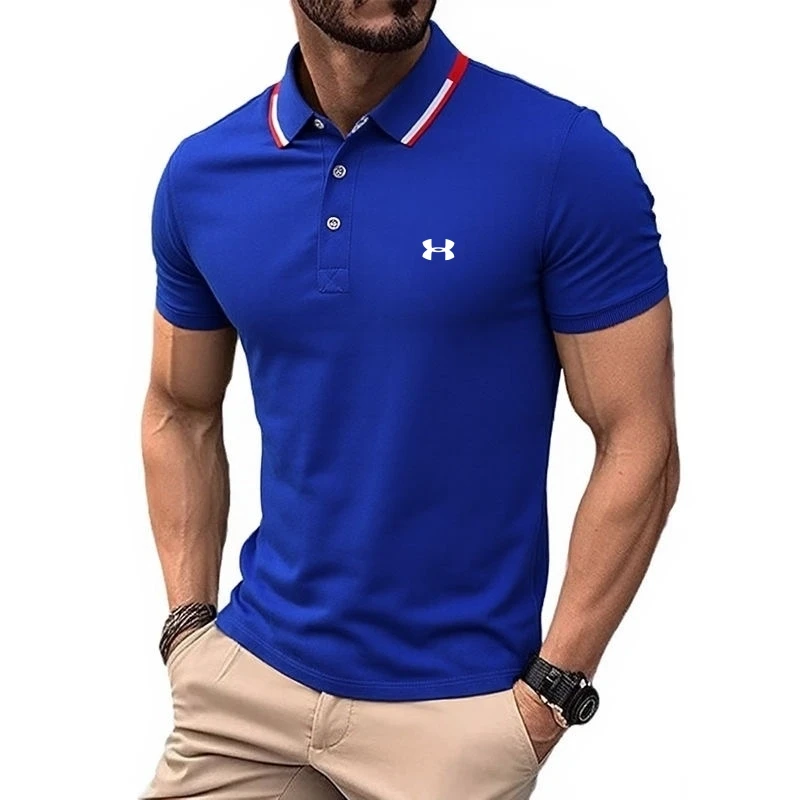 Summer men's high-quality embroidered logo polo shirt new business casual fashionable comfortable short sleeved top
Summer men's high-quality embroidered logo polo shirt new business casual fashionable comfortable short sleeved top