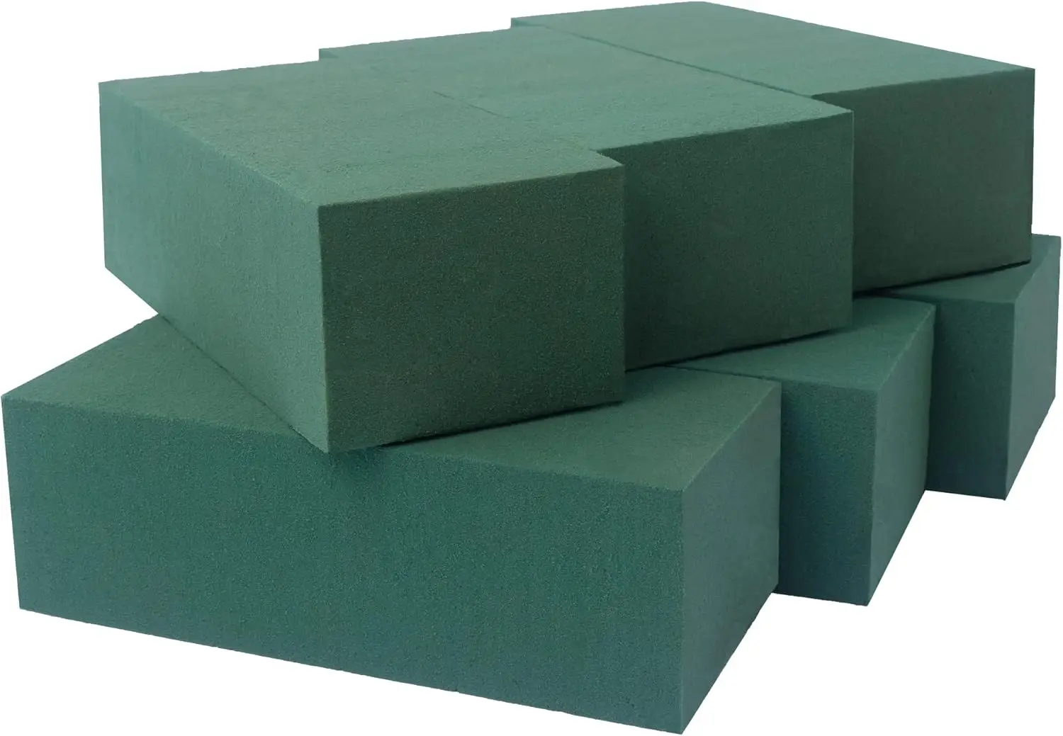 6-Pack Wet & Dry Floral Foam Blocks for Fresh & Artificial Flowers, 7.8x3.5x2.4in Each
6-Pack Wet & Dry Floral Foam Blocks for Fresh & Artificial Flowers, 7.8x3.5x2.4in Each