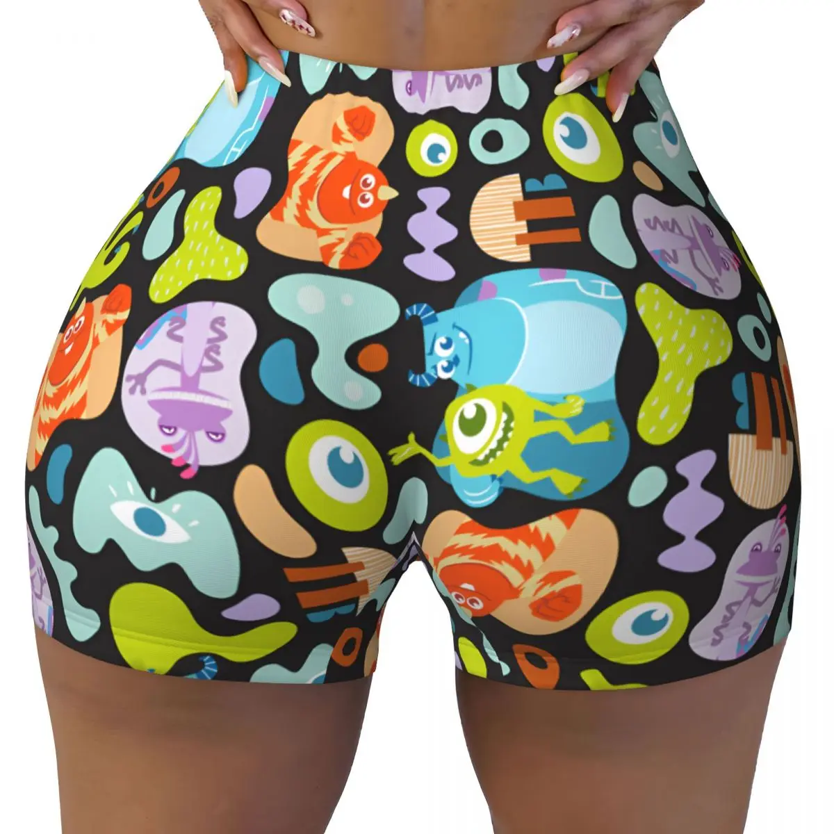 Байкерские шорты для бега и тренировок на заказ Comics Monsters University для женщин, спортивные шорты для йоги в стиле манга
Байкерские шорты для бега и тренировок на заказ Comics Monsters University для женщин, спортивные шорты для йоги в стиле манга