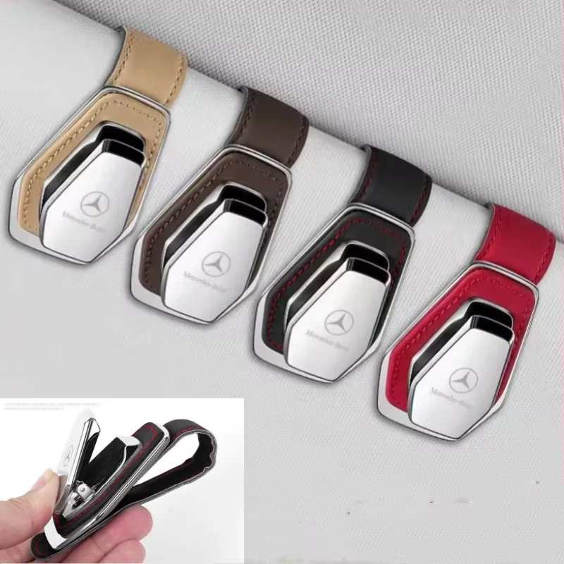 Car glasses clip leather sun visor sunglasses clip is suitable for Mercedes-Benz car metal frame auto parts, auto supplies.
Car glasses clip leather sun visor sunglasses clip is suitable for Mercedes-Benz car metal frame auto parts, auto supplies.