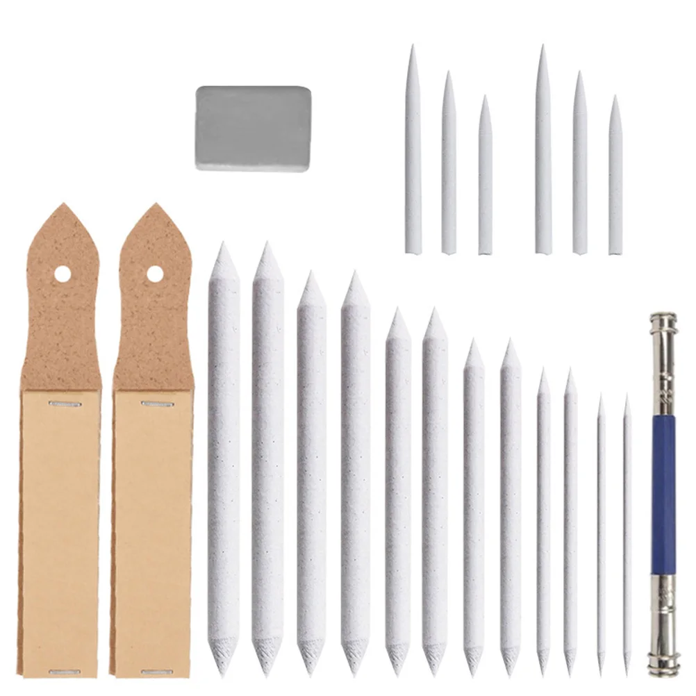 22pcs 1 Set Sketching Drawing Kit Art Supplies Sandpaper Block Charcoal Pencil Sharpener Tool Set For Painting Stationery Grind
22pcs 1 Set Sketching Drawing Kit Art Supplies Sandpaper Block Charcoal Pencil Sharpener Tool Set For Painting Stationery Grind