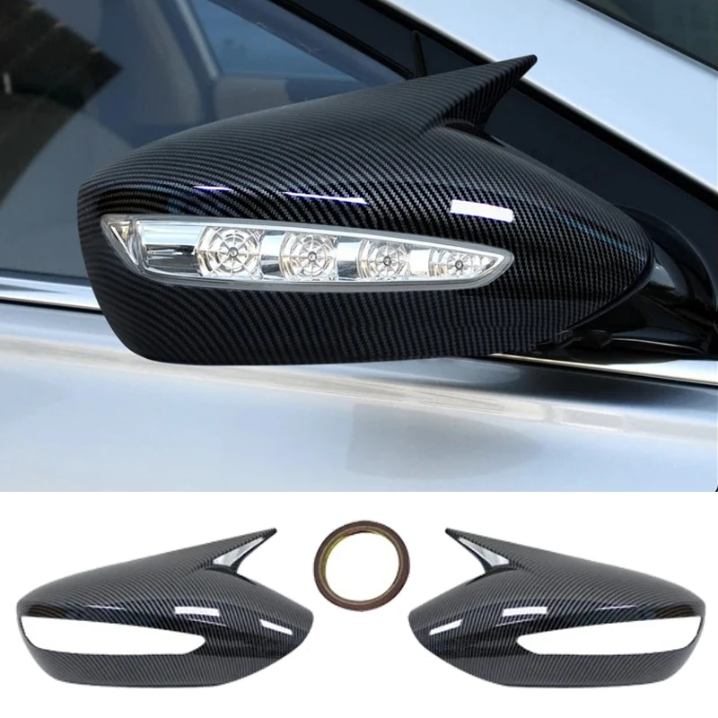 For Hyundai Sonata DN8 2011-2014 Side Mirror Cover Cap ABS Plastic Carbon Fiber Pattern Car Exterior Accessories
For Hyundai Sonata DN8 2011-2014 Side Mirror Cover Cap ABS Plastic Carbon Fiber Pattern Car Exterior Accessories