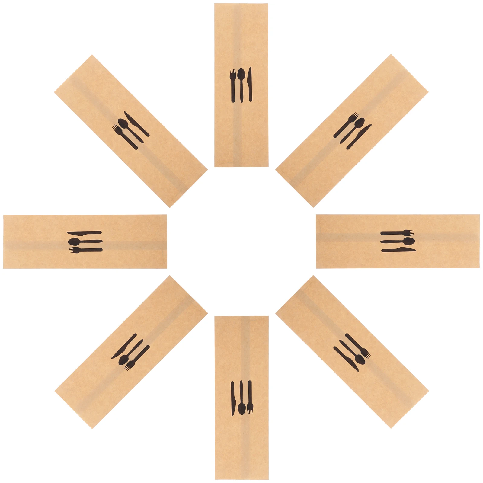 100Pcs Kraft Paper Cutlery Holders Adorable Tableware Pouches for Various Occasions Kraft Paper Cutlery Holder
100Pcs Kraft Paper Cutlery Holders Adorable Tableware Pouches for Various Occasions Kraft Paper Cutlery Holder