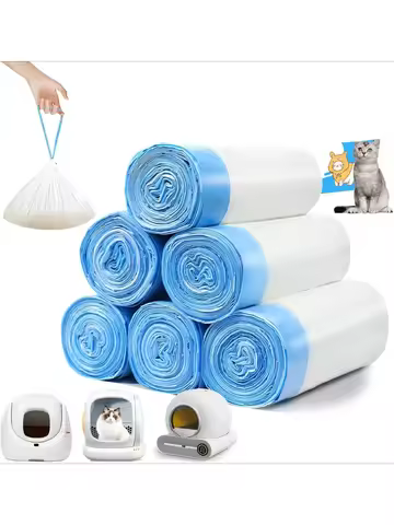 자동 쓰레기 상자용 여분의 두꺼운 고양이 쓰레기 봉투 MeoWant/catlink/Tonepie Katzentoilette Müllbeutel용 고양이 쓰레기 상자 라이너