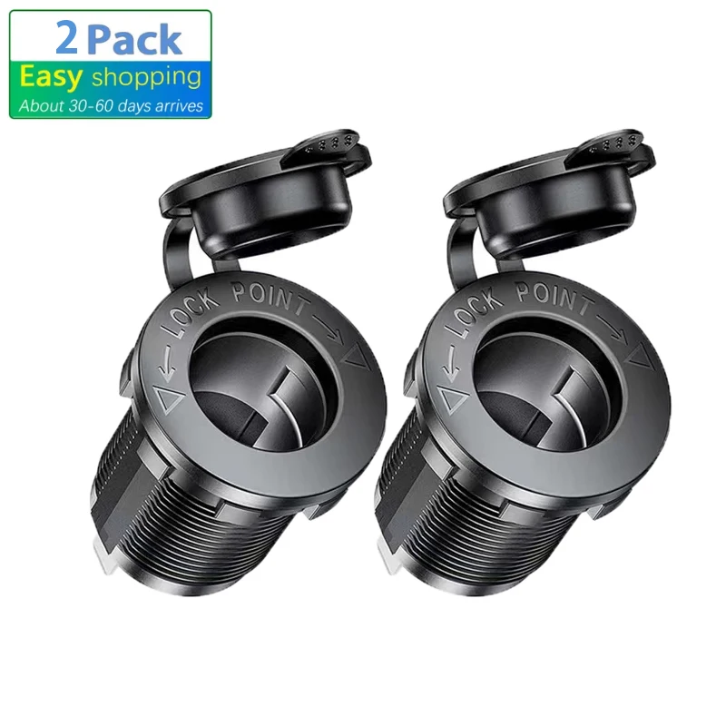 12V cigarette lighter socket waterproof socket replacement DIY kit is applicable to automobiles ships marine motorcycles
12V cigarette lighter socket waterproof socket replacement DIY kit is applicable to automobiles ships marine motorcycles