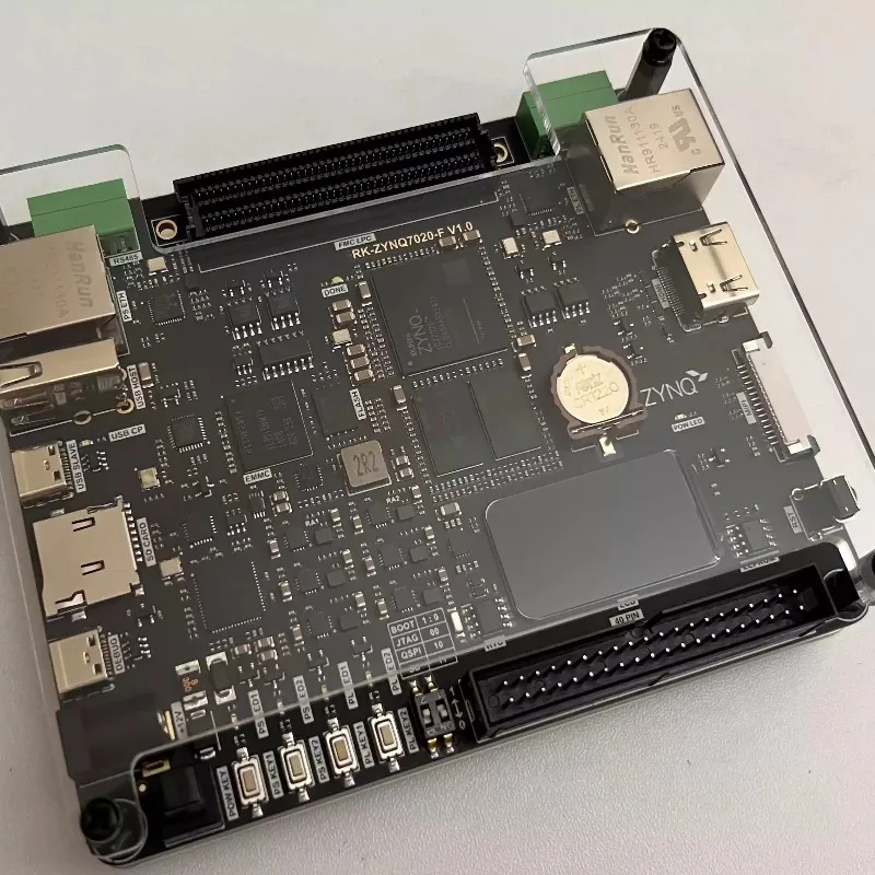 RK-ZYNQ7020-F Плата разработки FPGA Интерфейс FMC поддерживает дочерную карту AD9361
RK-ZYNQ7020-F Плата разработки FPGA Интерфейс FMC поддерживает дочерную карту AD9361