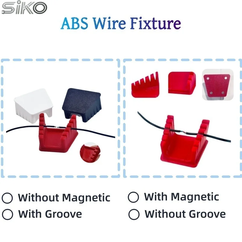 Проволочное приспособление без магнитных канавок и без канавок. Высокопрочный сварочный зажим из АБС-пластика для управления печатными платами/пайкой.
Проволочное приспособление без магнитных канавок и без канавок. Высокопрочный сварочный зажим из АБС-пластика для управления печатными платами/пайкой.