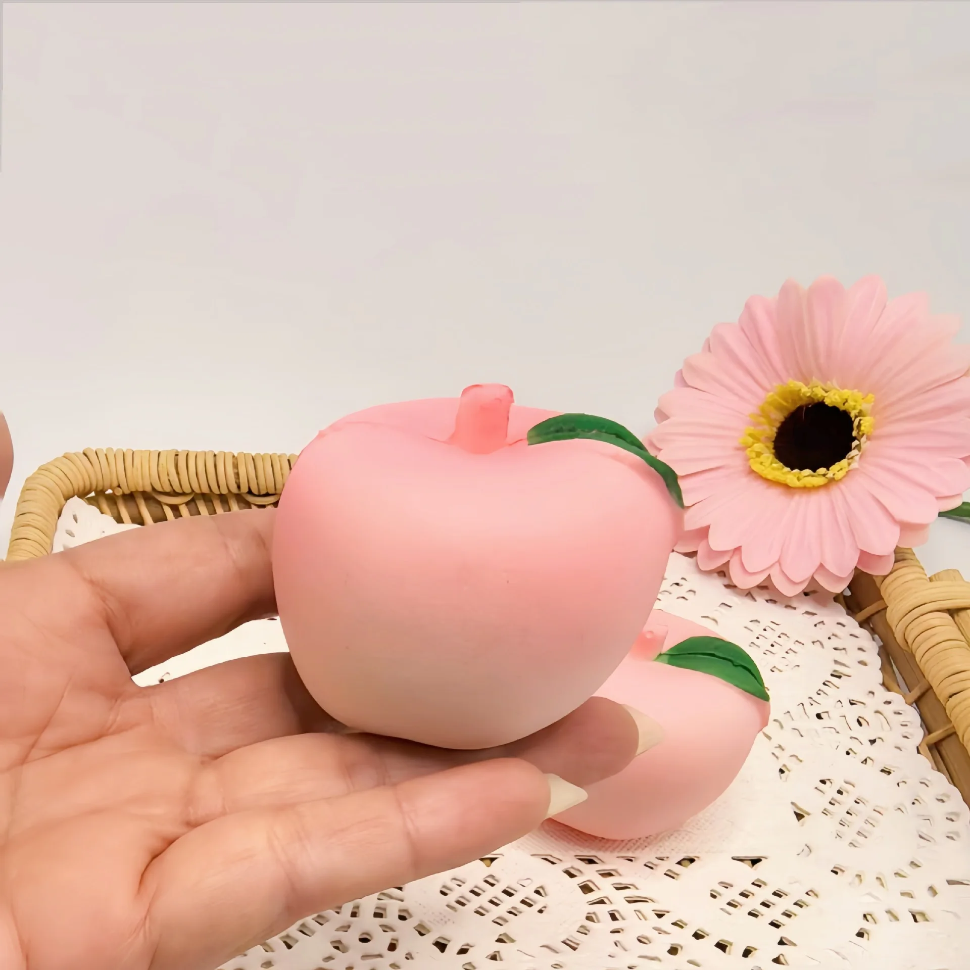 2 Pcs Mochi Taba Squshy Cherry Blossom Pink Fruit Pastel Peach Apple Strawberry Mini Cake Slow Rebound Fidget Toy Holiday Gift
2 Pcs Mochi Taba Squshy Cherry Blossom Pink Fruit Pastel Peach Apple Strawberry Mini Cake Slow Rebound Fidget Toy Holiday Gift