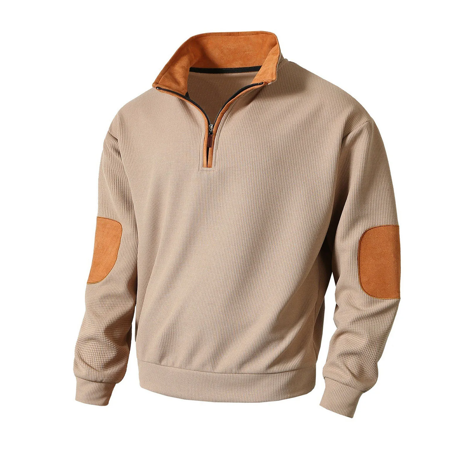 2025Spring Autumn Men's Long Sleeve Sweatshirt Daily Casual Pullover Tops High Quality Stand Collar Sweater Solid Color
2025Spring Autumn Men's Long Sleeve Sweatshirt Daily Casual Pullover Tops High Quality Stand Collar Sweater Solid Color
