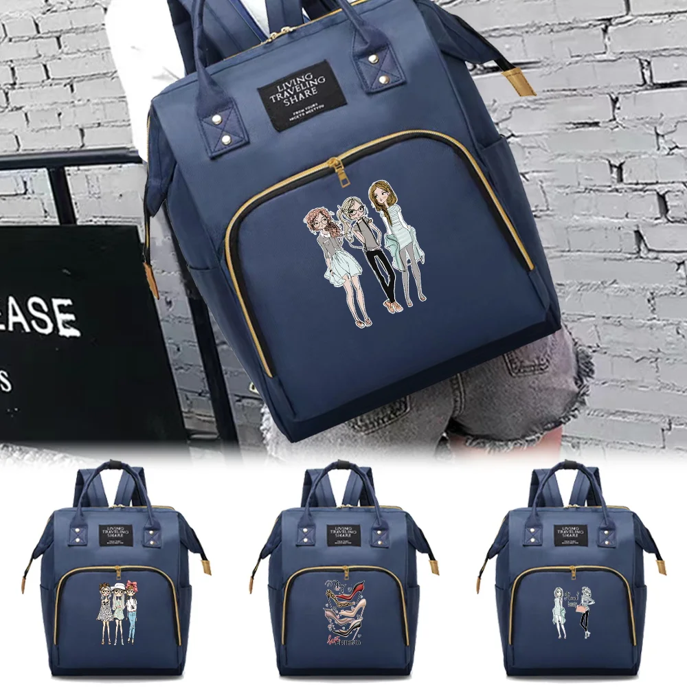Friends Pattern Mommy Pack Large Capacity Compartments Zipper Backpack Portable Simple Casual Travel Storage Shopping Bag Unisex
Friends Pattern Mommy Pack Large Capacity Compartments Zipper Backpack Portable Simple Casual Travel Storage Shopping Bag Unisex