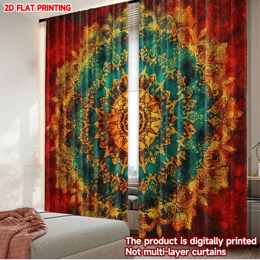 2D flat printing 2pcs Curtain Curtain Floral Design Digital Printed Polyester Drapes Party Decorations Use for All Season
2D flat printing 2pcs Curtain Curtain Floral Design Digital Printed Polyester Drapes Party Decorations Use for All Season