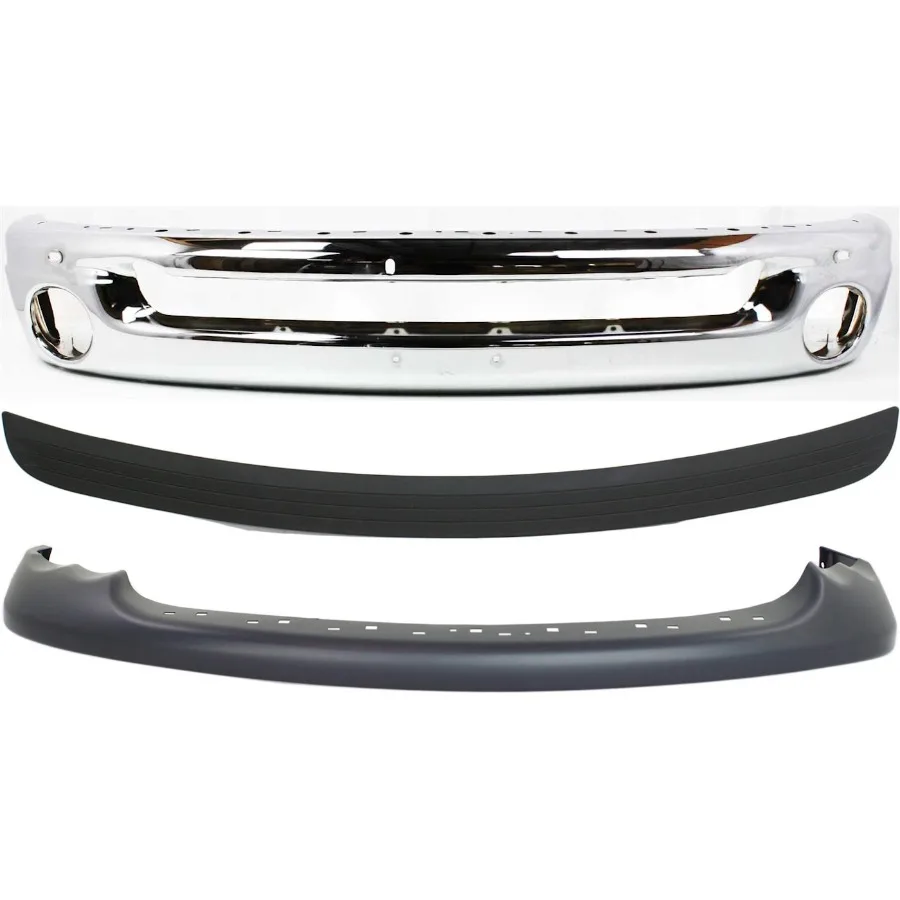 Front Bumper Valance Kit For 2002-2005 Dodge Ram 1500 2003-2005 Ram 2500 Chrome
Front Bumper Valance Kit For 2002-2005 Dodge Ram 1500 2003-2005 Ram 2500 Chrome