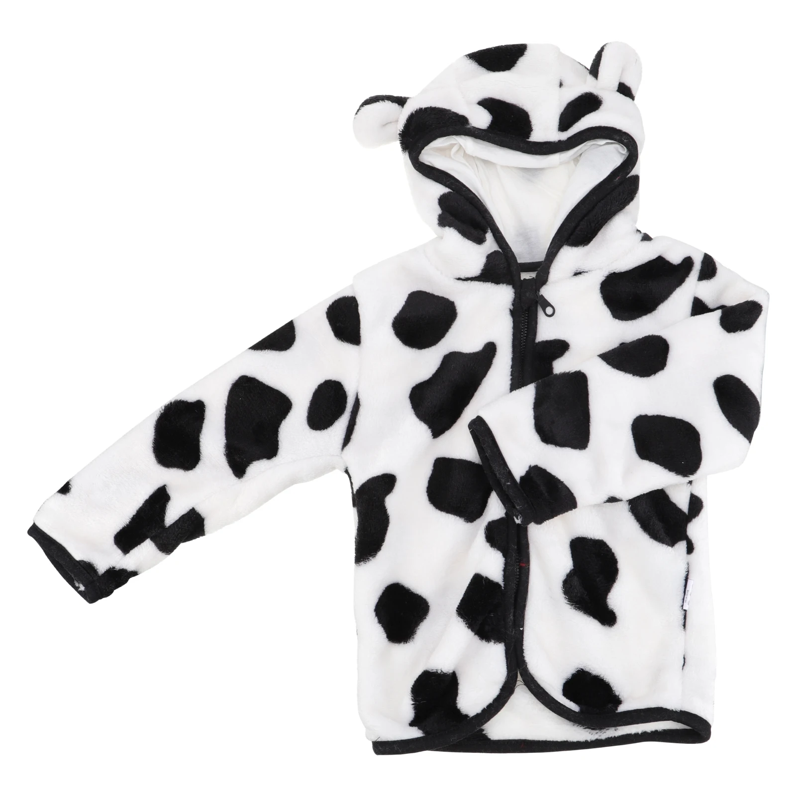 Cow Print Kids Coat Coral Fleece Warm Winter Outerwear Lightweight Long Sleeve Children Clothes Milk Pattern Jacket
Cow Print Kids Coat Coral Fleece Warm Winter Outerwear Lightweight Long Sleeve Children Clothes Milk Pattern Jacket