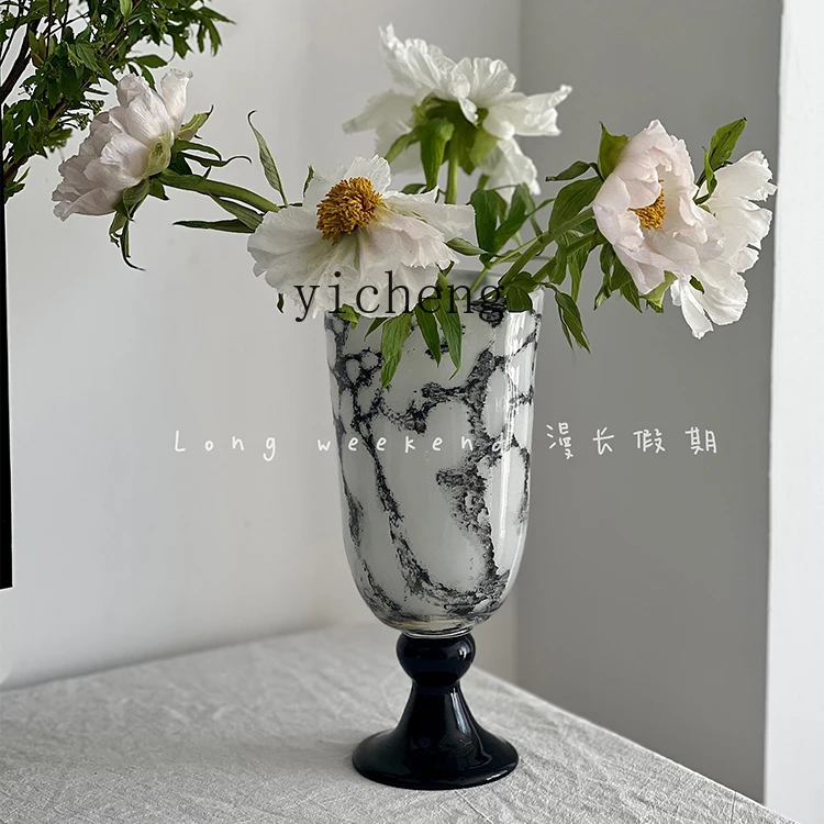 FY vase ornament living room flower arrangement desktop decoration large diameter flower vase
FY vase ornament living room flower arrangement desktop decoration large diameter flower vase