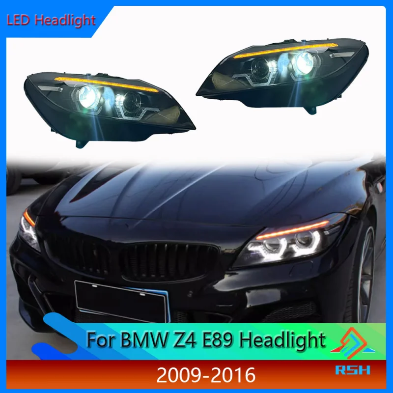 Headlight Assembly For BMW Z4 E89 Front Lamp 2009-2016 Modified Xenon Lens LED Daytime Running Light Streamer Turn Signal Light
Headlight Assembly For BMW Z4 E89 Front Lamp 2009-2016 Modified Xenon Lens LED Daytime Running Light Streamer Turn Signal Light