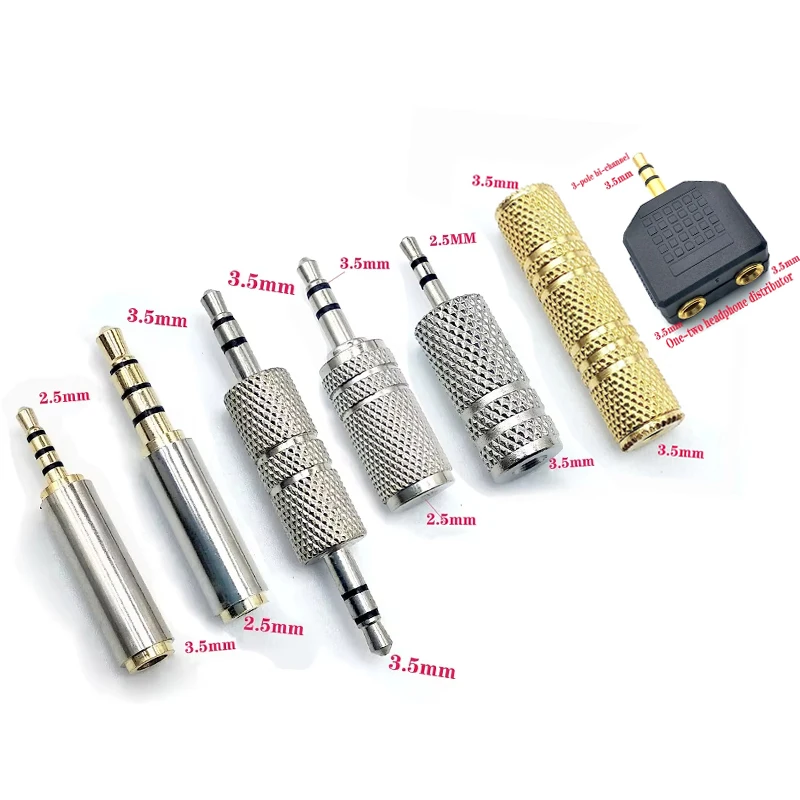 4PC 2.5mm/3.5mm Audio Adapter for Headset Earphone 3.5mm Female to Female Jack Stereo Adapter Connector Audio Extension Cable
4PC 2.5mm/3.5mm Audio Adapter for Headset Earphone 3.5mm Female to Female Jack Stereo Adapter Connector Audio Extension Cable