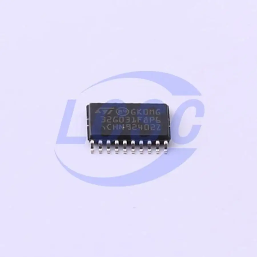 10Pieces/Lot 100% Original Microcontroller IC 32G031F8P6 64KB 1.7V~3.6V ARM-MSeries 8KB 64MHz FLASH TSSOP-20 MCU STM32G031F8P6
10Pieces/Lot 100% Original Microcontroller IC 32G031F8P6 64KB 1.7V~3.6V ARM-MSeries 8KB 64MHz FLASH TSSOP-20 MCU STM32G031F8P6