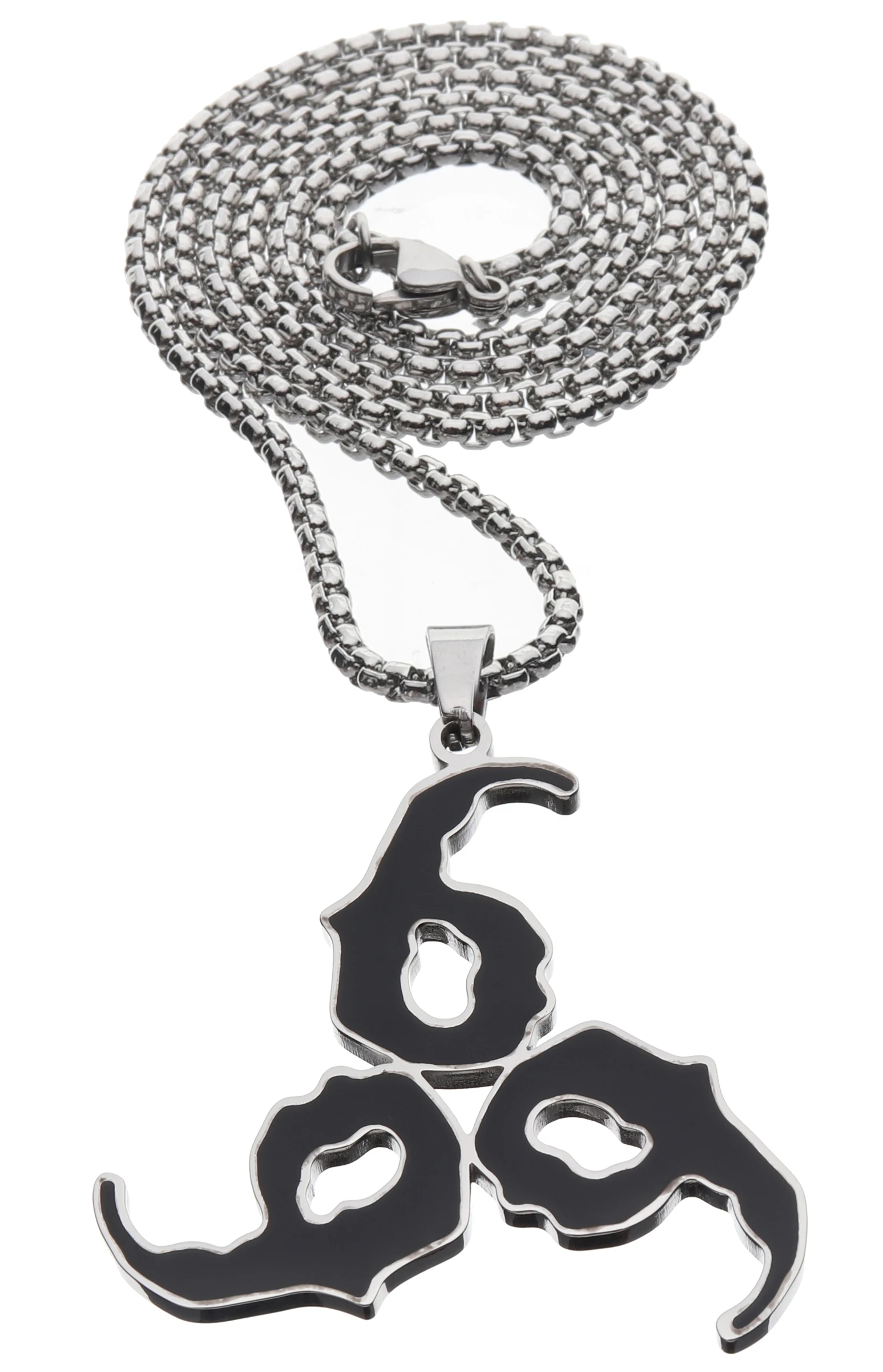 999 Trendy ex Hip Hop Personali Couple Pendant Nelace Titanium Steel Fre out Faion Jewelry Accories 
999 Trendy ex Hip Hop Personali Couple Pendant Nelace Titanium Steel Fre out Faion Jewelry Accories