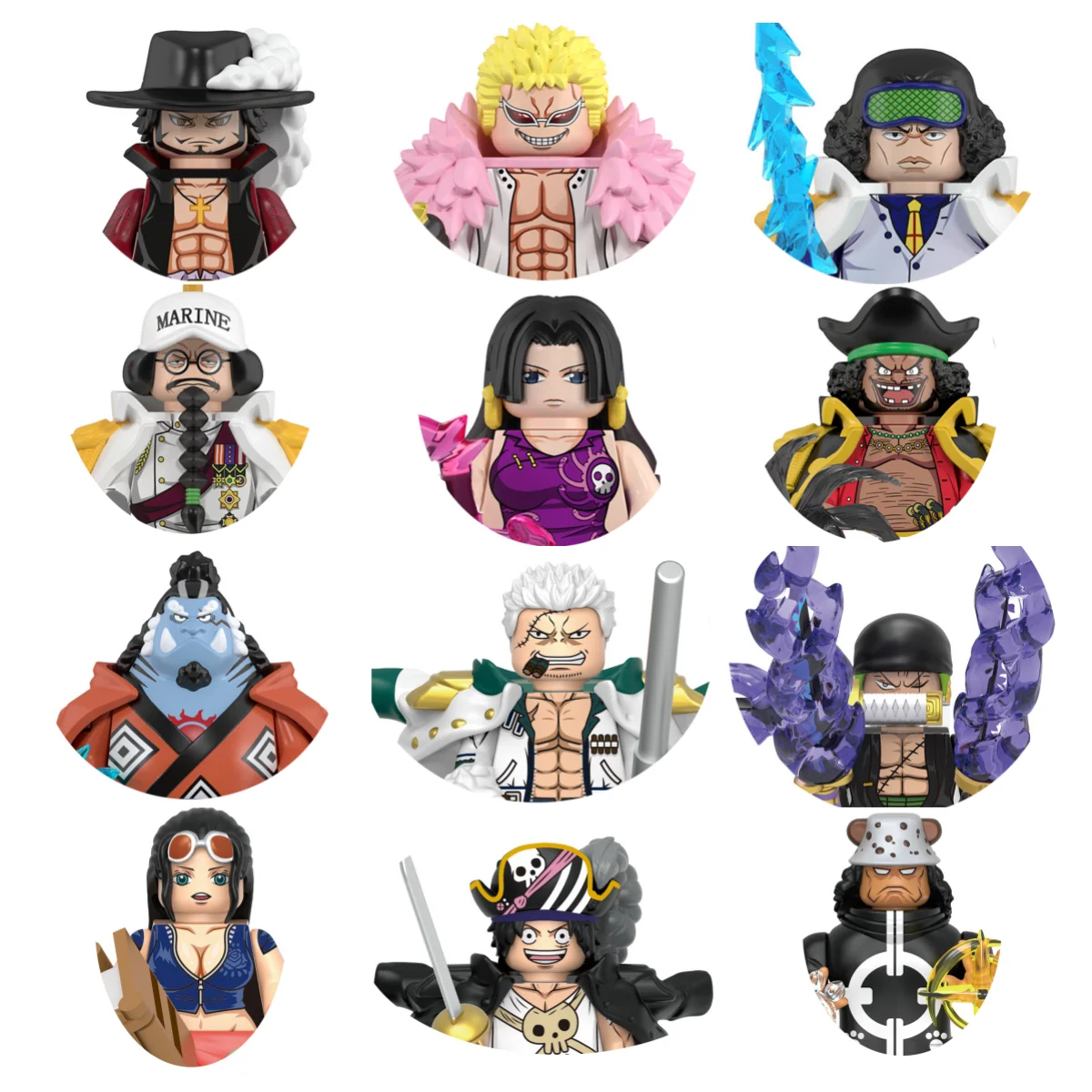 Hot brick game toys Boa Hancock Luffy Sengoku anime characters Mini brick toys children adult building blocks birthday gift
Hot brick game toys Boa Hancock Luffy Sengoku anime characters Mini brick toys children adult building blocks birthday gift