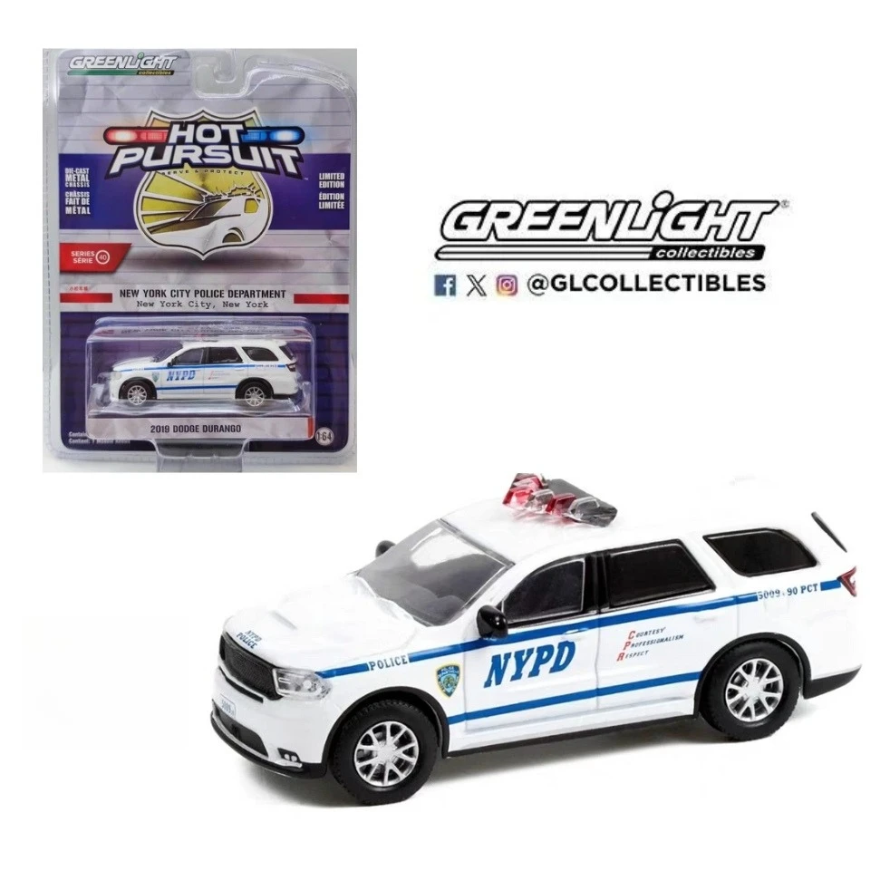 GreenLight 1:64 2019 Dodge Durango Police car High Simulation Alloy Car Model Collectible Toy Gift Souvenir Display Ornament
GreenLight 1:64 2019 Dodge Durango Police car High Simulation Alloy Car Model Collectible Toy Gift Souvenir Display Ornament