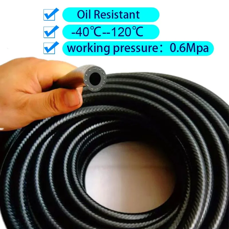 1M NBR Rubber Fuel Tube High Temperature Oil Resistant Hose Motorcycle High Pressure Diesel petrol Pipe Water Cooling Pipe
1M NBR Rubber Fuel Tube High Temperature Oil Resistant Hose Motorcycle High Pressure Diesel petrol Pipe Water Cooling Pipe