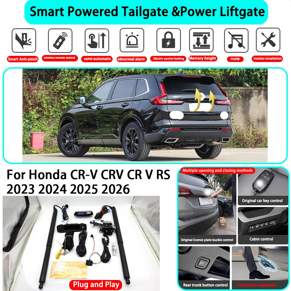 for Honda CR-V CRV CR V RS 2023 2024 2025 2026 OEM Smart Automatic Powered Tailgate Electric Power Tailgate Lift Kit Key Close
for Honda CR-V CRV CR V RS 2023 2024 2025 2026 OEM Smart Automatic Powered Tailgate Electric Power Tailgate Lift Kit Key Close
