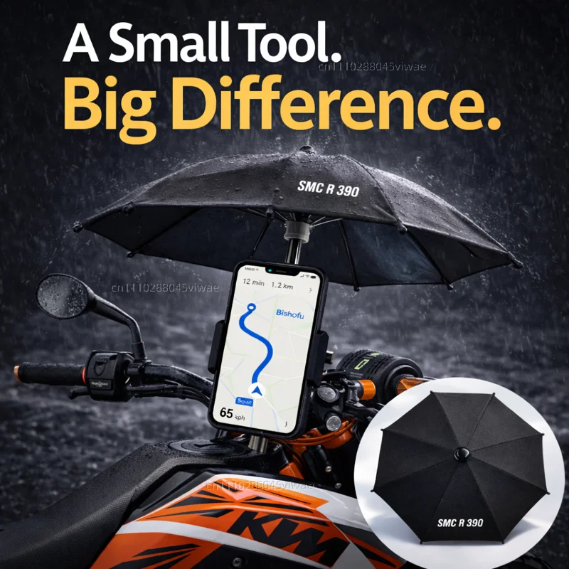For KTM SMC R 390 Motorcycle Phone Umbrella Holder Waterproof Sunshade Anti Glare Rainproof Handlebar GPS Mount
For KTM SMC R 390 Motorcycle Phone Umbrella Holder Waterproof Sunshade Anti Glare Rainproof Handlebar GPS Mount