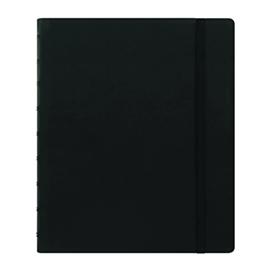 REFILLABLE NOTEBOOK CLASSIC, 9.25" x 7.25" - Elegant leather-look cover with moveable pages - Elastic closure, index, pocket an
REFILLABLE NOTEBOOK CLASSIC, 9.25" x 7.25" - Elegant leather-look cover with moveable pages - Elastic closure, index, pocket an