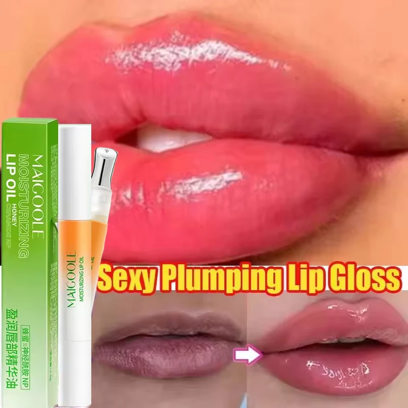 Instant Lip Plumping Gloss Reduce Fine Lines Plumper Serum Exfoliating Lasting Moisturizing Liquid Nourish Sexy Beauty Cosmetics
Instant Lip Plumping Gloss Reduce Fine Lines Plumper Serum Exfoliating Lasting Moisturizing Liquid Nourish Sexy Beauty Cosmetics