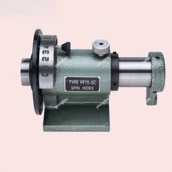 PF70-5C Simple Dividing Head Quick Indexing Head For Drilling Milling Grinding Machine
PF70-5C Simple Dividing Head Quick Indexing Head For Drilling Milling Grinding Machine