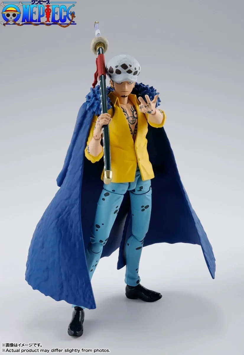 Bandai Shf One Piece Model Nautical King Trafalgarro Death Surgeon Anime Hand Office Collection Tabletop Decoration Birthday Toy
Bandai Shf One Piece Model Nautical King Trafalgarro Death Surgeon Anime Hand Office Collection Tabletop Decoration Birthday Toy