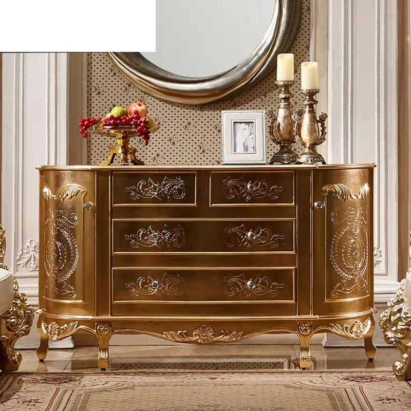 European-style entrance cabinet French retro living room dining room side cabinet
European-style entrance cabinet French retro living room dining room side cabinet