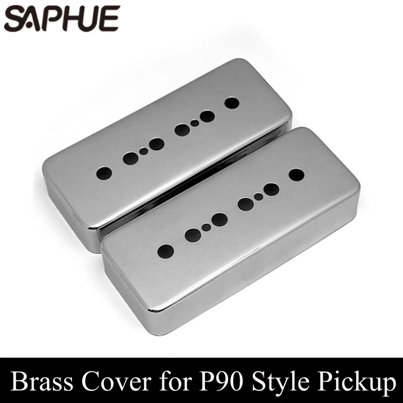 2Pcs Brass Cover for P90 Style Pickup 85.5x34.5mm Lid/Shell/Top 6 Hole/Sealed Cover 50/52
2Pcs Brass Cover for P90 Style Pickup 85.5x34.5mm Lid/Shell/Top 6 Hole/Sealed Cover 50/52