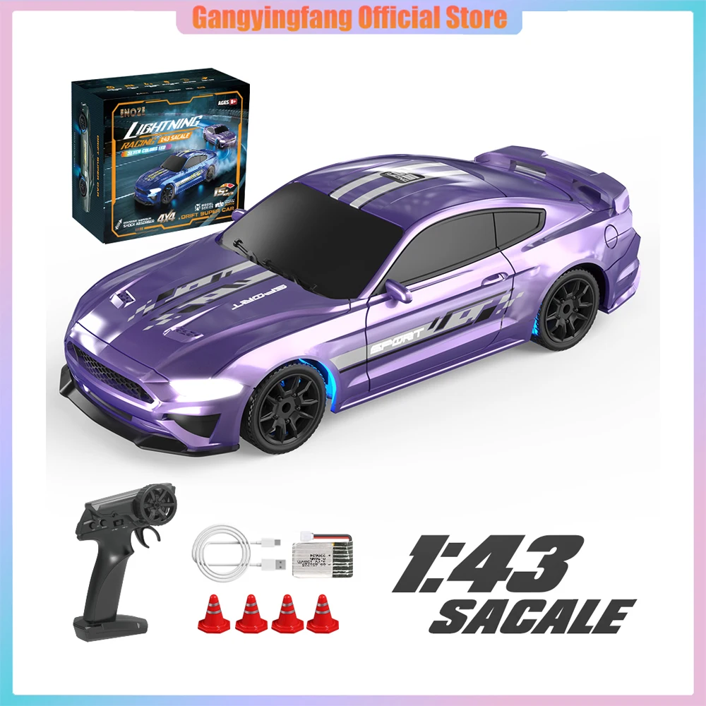 2025 New Model1:43 4WD RC Drift Racing 2.4G Four-wheel Drive Car High-speed Traction Mini Car Model Children's Birthday Gift
2025 New Model1:43 4WD RC Drift Racing 2.4G Four-wheel Drive Car High-speed Traction Mini Car Model Children's Birthday Gift