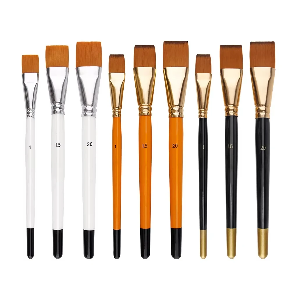 3Pcs/set Oil Painting Brush Big Flat Head Short Rod Painting Watercolor Brush Artist Painting Brushes Student Acrylic Art Supply
3Pcs/set Oil Painting Brush Big Flat Head Short Rod Painting Watercolor Brush Artist Painting Brushes Student Acrylic Art Supply