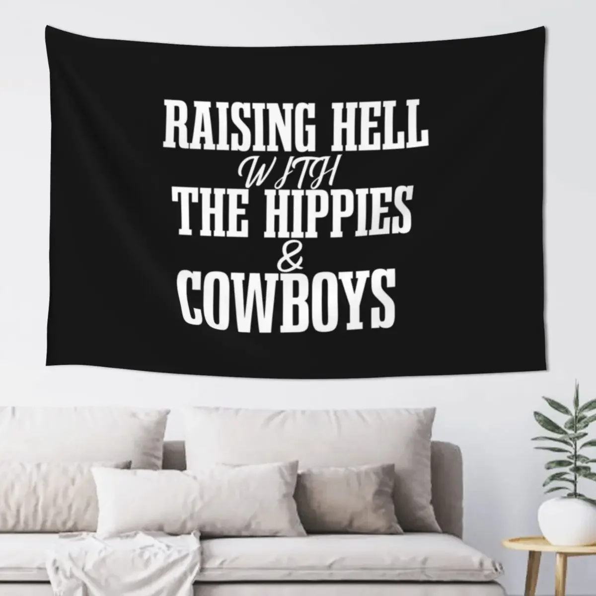Raising Hell With the Hippies and the Cowboys SHIRT cody jinks tour Tapestry Room Decor Korean Style Wall Coverings Tapestry
Raising Hell With the Hippies and the Cowboys SHIRT cody jinks tour Tapestry Room Decor Korean Style Wall Coverings Tapestry
