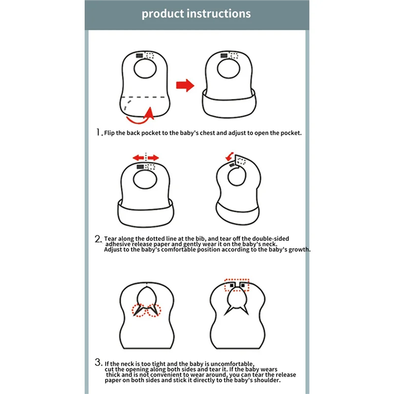 AS96-30 Pcs Baby Disposable Bibs Non-Woven Fabric Baby Toddler Bibs Feeding Saliva Apron Paper Bibs Portable Bibs
AS96-30 Pcs Baby Disposable Bibs Non-Woven Fabric Baby Toddler Bibs Feeding Saliva Apron Paper Bibs Portable Bibs